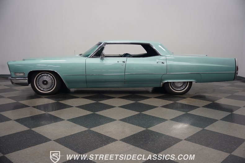 Unknown-Sedan-deville-1968-Silver-Pine-Green-Green-14