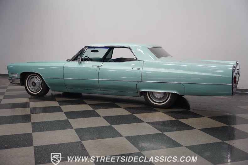 Unknown-Sedan-deville-1968-Silver-Pine-Green-Green-15