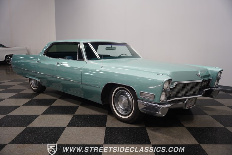 Unknown-Sedan-deville-1968-Silver-Pine-Green-Green-24