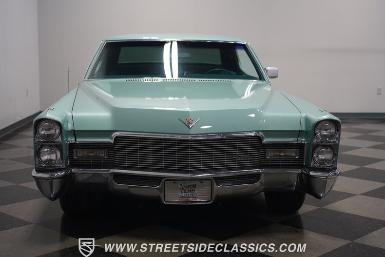 Unknown-Sedan-deville-1968-Silver-Pine-Green-Green-27