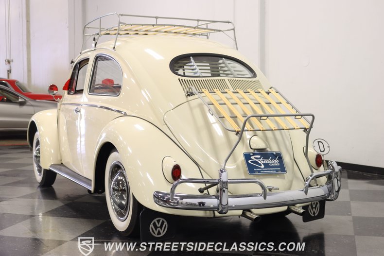 Volkswagen-Beetle-1957-Cream-Red-17