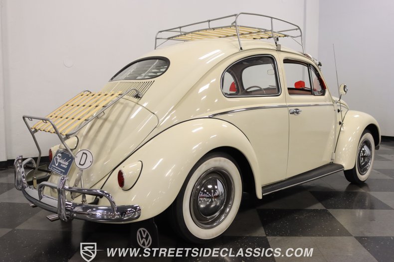 Volkswagen-Beetle-1957-Cream-Red-3