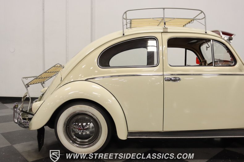 Volkswagen-Beetle-1957-Cream-Red-32