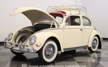 Volkswagen-Beetle-1957-Cream-Red-35