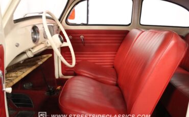 Volkswagen-Beetle-1957-Cream-Red-9