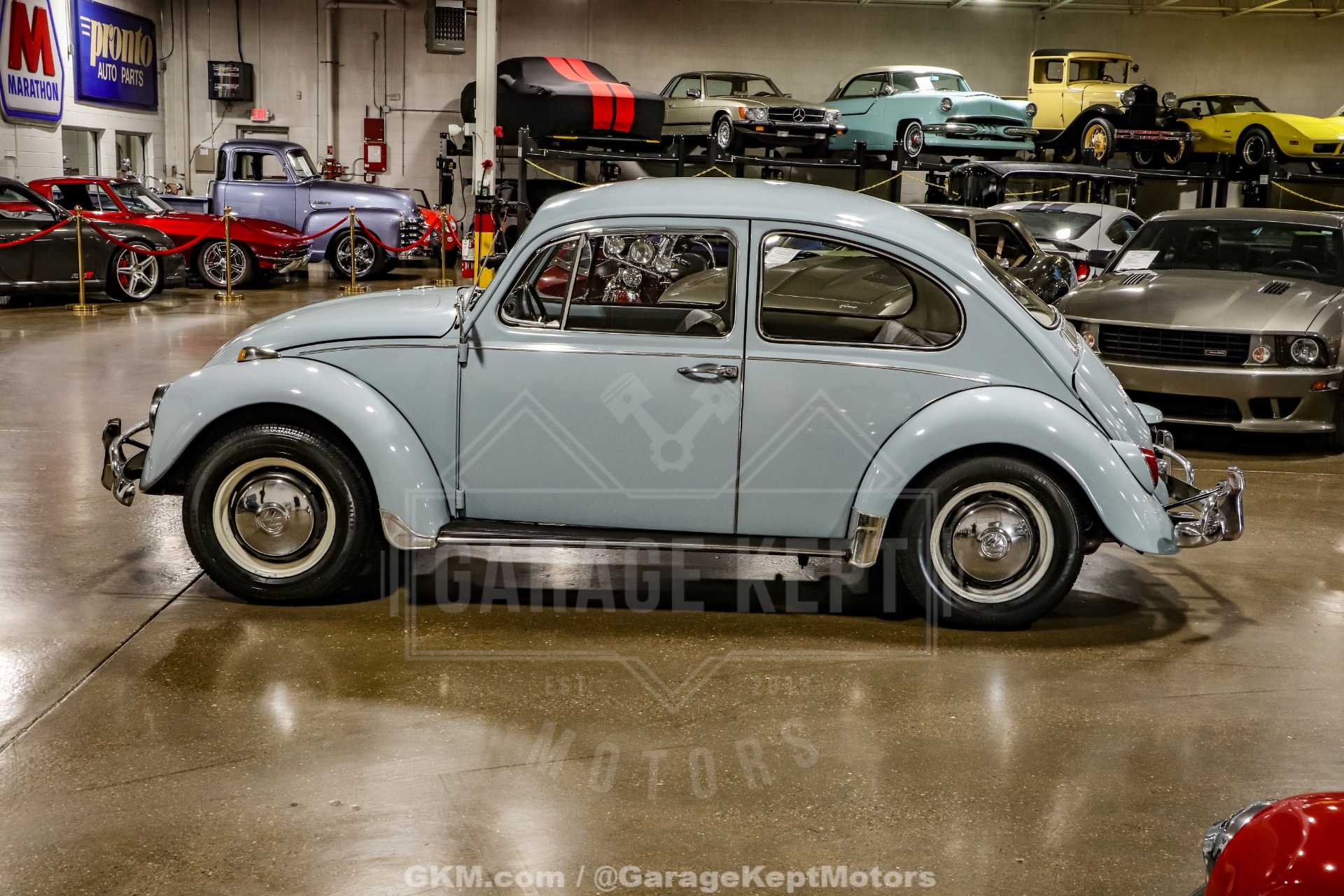 Volkswagen-Beetle-1967-Blue-Black-19