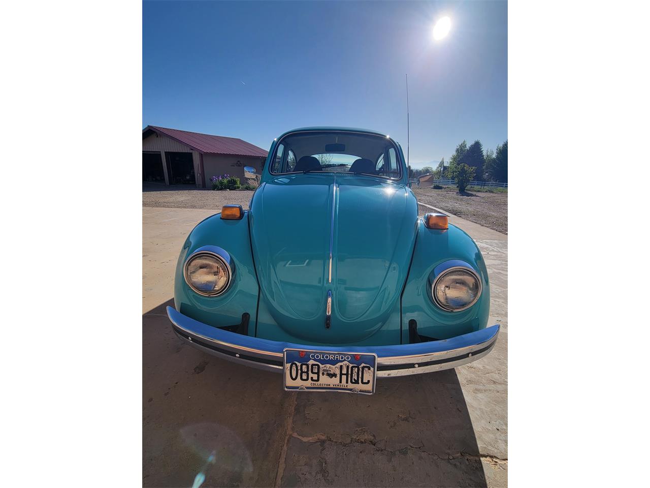 Volkswagen-Beetle-1973-Turquois-Black-5