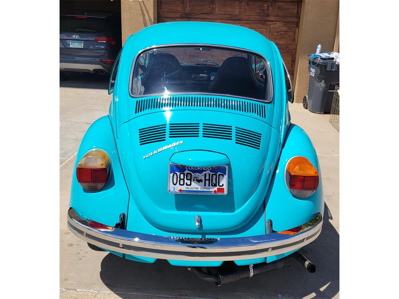 Volkswagen-Beetle-1973-Turquois-Black-7