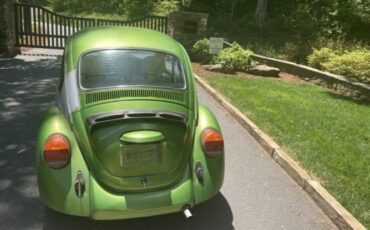 Volkswagen-Beetle-1977-Green-White-7
