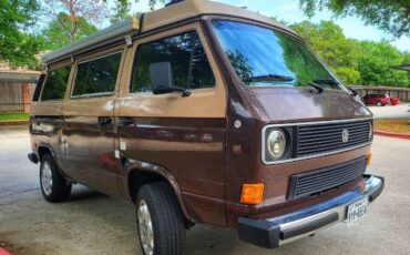 Volkswagen-Bus-1984-Brown-1