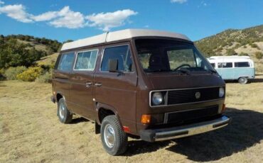 Volkswagen-Bus-1985-Brown-Tan