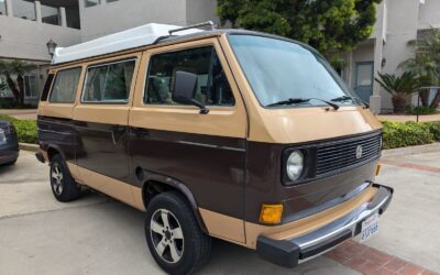 Volkswagen Bus/Vanagon 1983 Van Camper