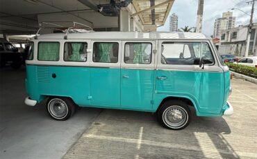 Volkswagen-Camper-1993-GreenWhite-Brown-3