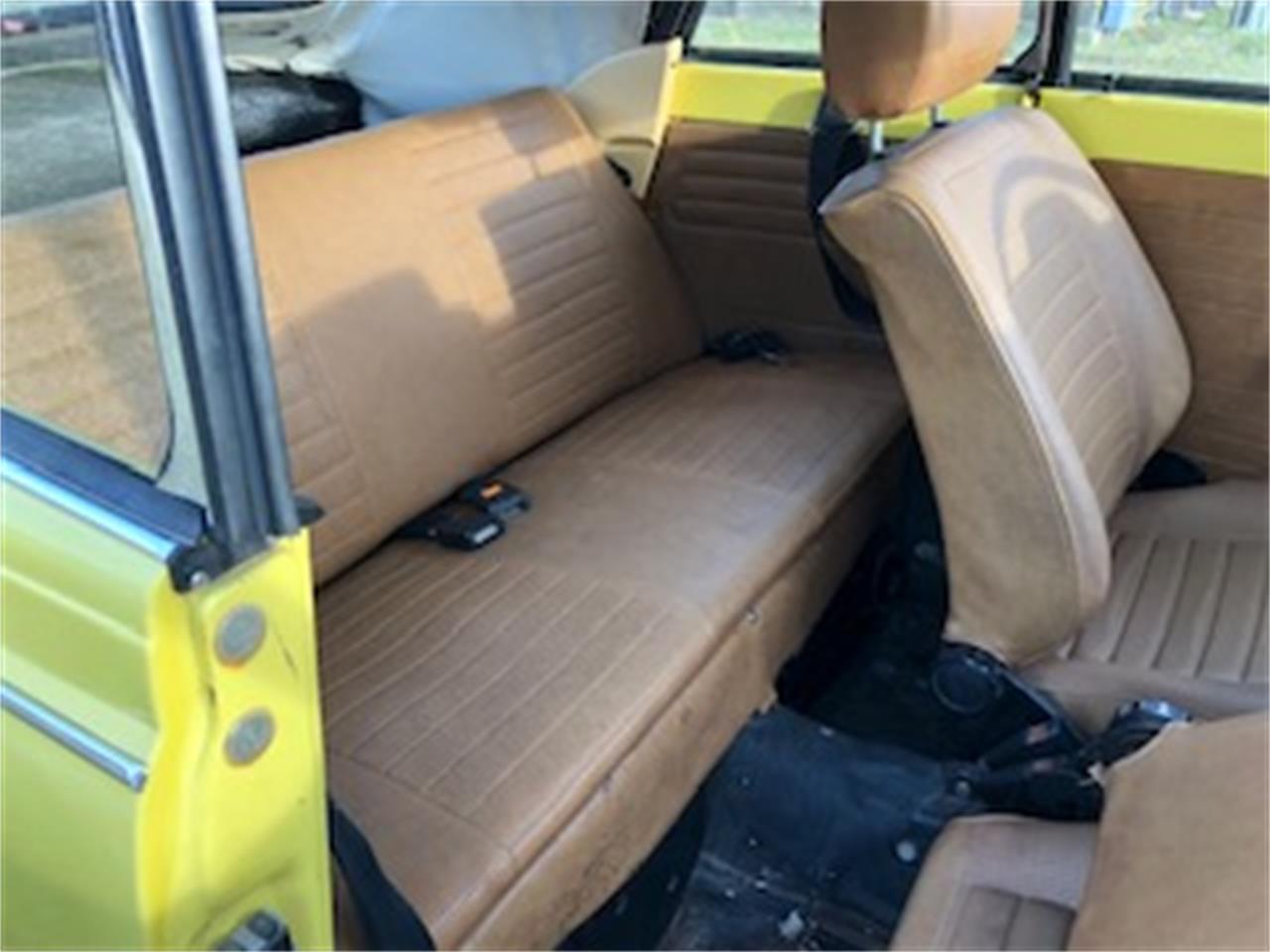 Volkswagen-Convertible-1979-Yellow-Tan-2