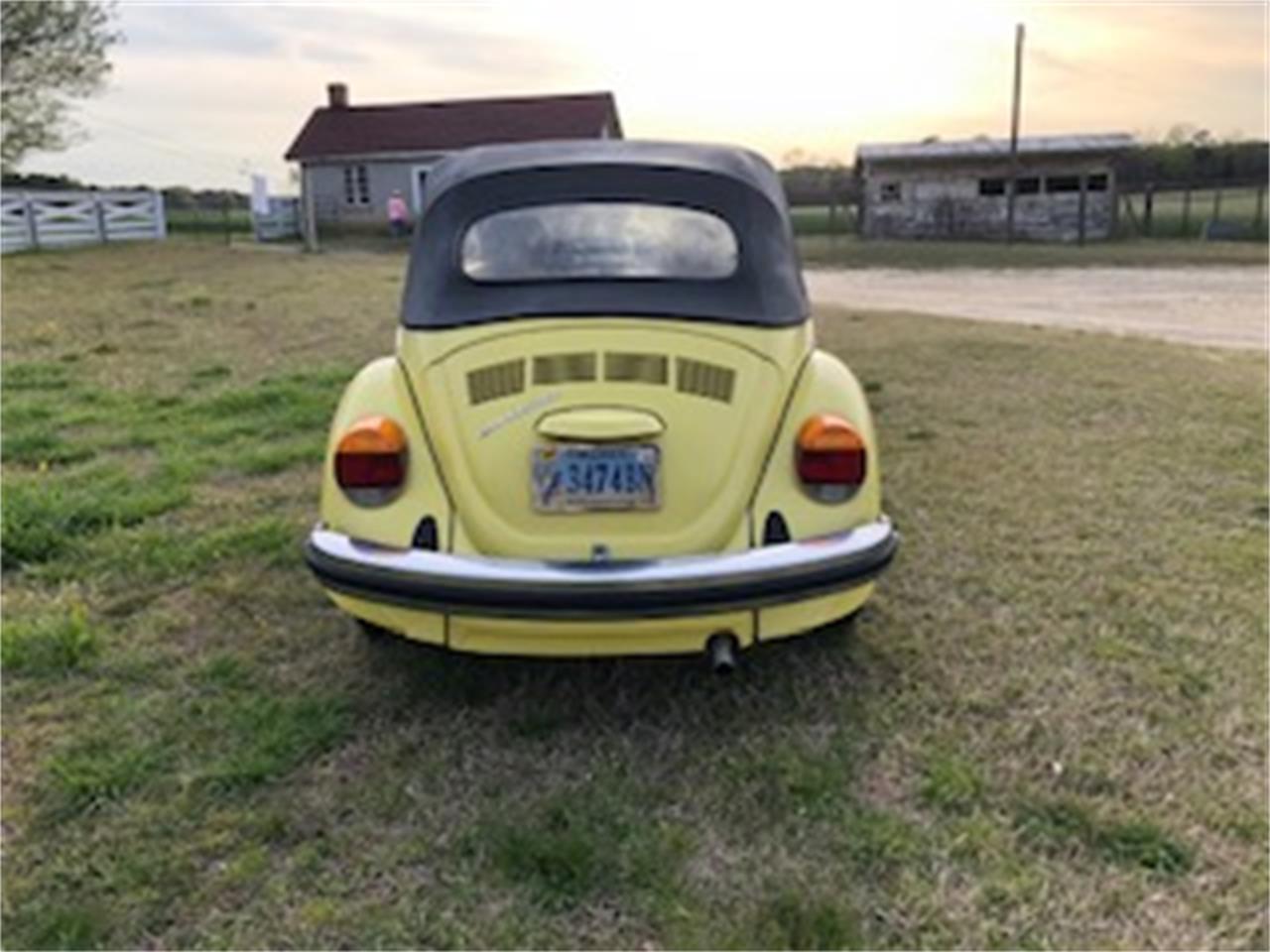 Volkswagen-Convertible-1979-Yellow-Tan-23