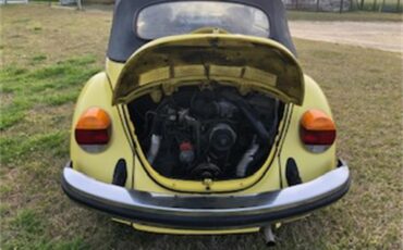 Volkswagen-Convertible-1979-Yellow-Tan-24