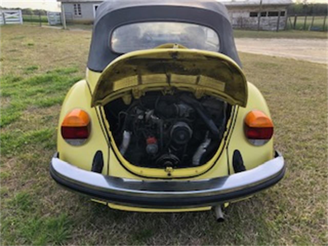 Volkswagen-Convertible-1979-Yellow-Tan-24
