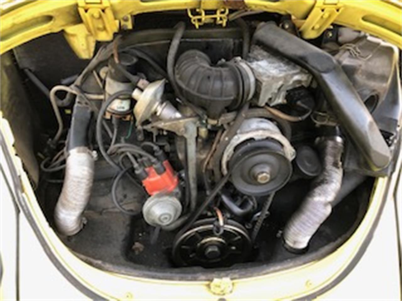 Volkswagen-Convertible-1979-Yellow-Tan-25