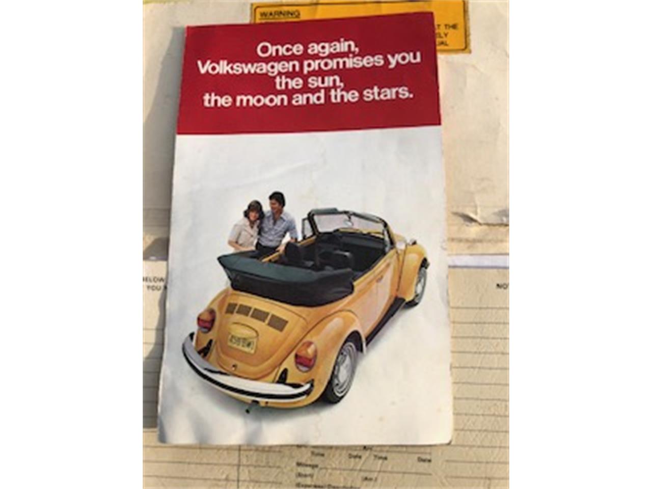 Volkswagen-Convertible-1979-Yellow-Tan-28