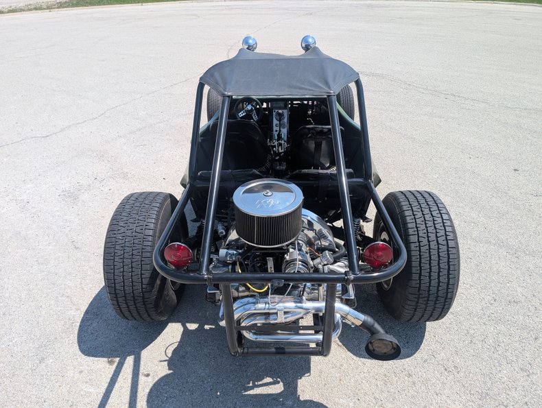 Volkswagen-Dune-buggy-1987-Dark-Green-Black-1