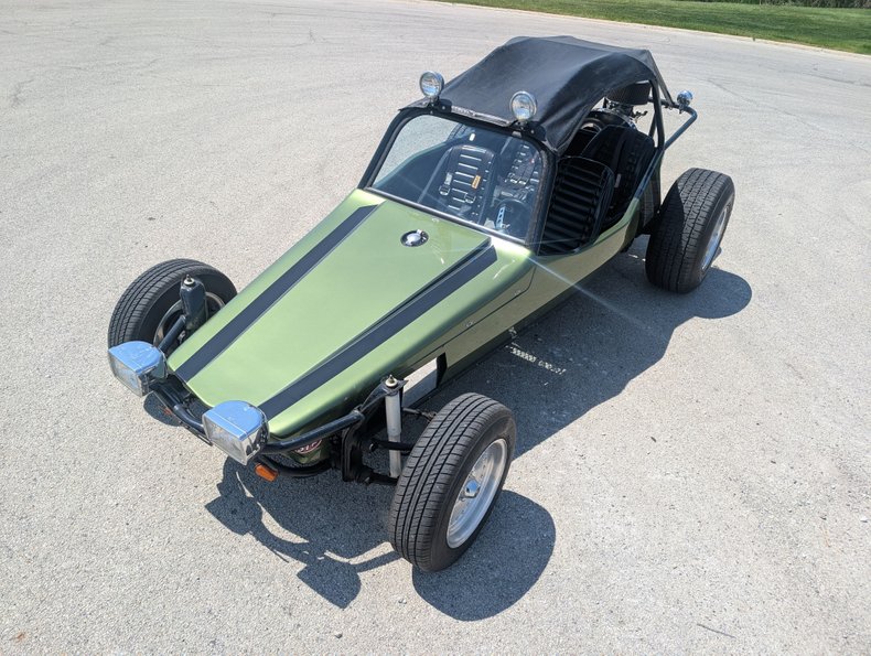 Volkswagen-Dune-buggy-1987-Dark-Green-Black-13