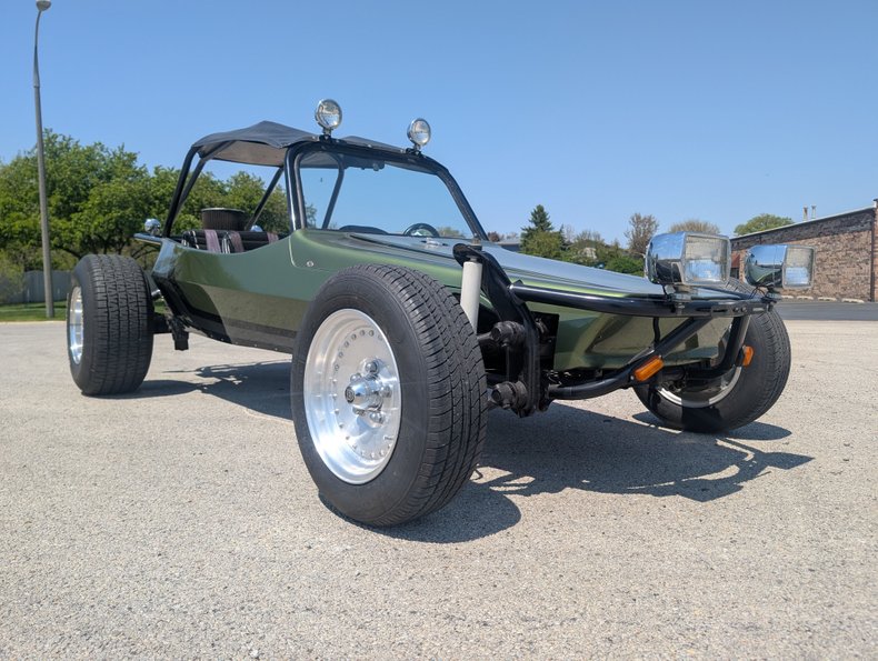 Volkswagen-Dune-buggy-1987-Dark-Green-Black-18