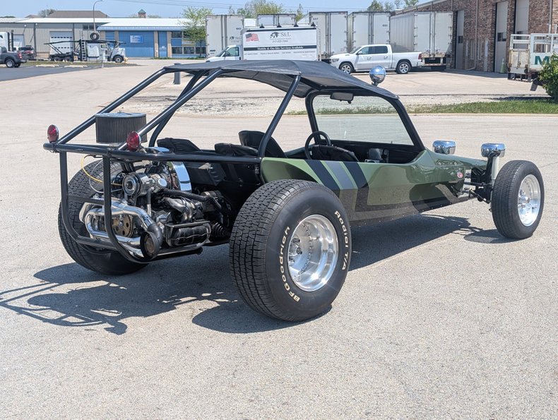 Volkswagen-Dune-buggy-1987-Dark-Green-Black-2