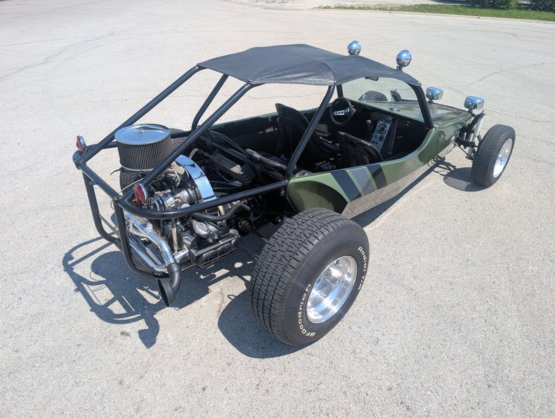 Volkswagen-Dune-buggy-1987-Dark-Green-Black-21