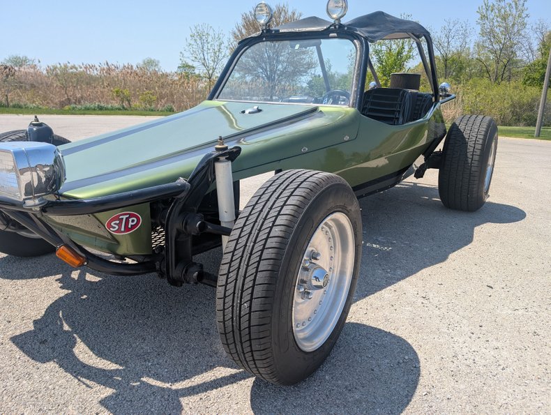Volkswagen-Dune-buggy-1987-Dark-Green-Black-29
