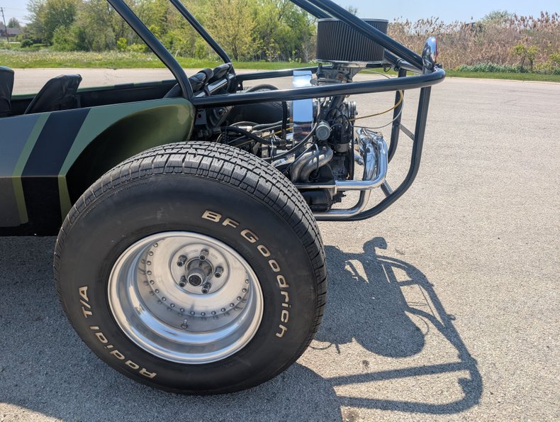 Volkswagen-Dune-buggy-1987-Dark-Green-Black-32