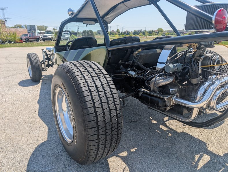 Volkswagen-Dune-buggy-1987-Dark-Green-Black-33