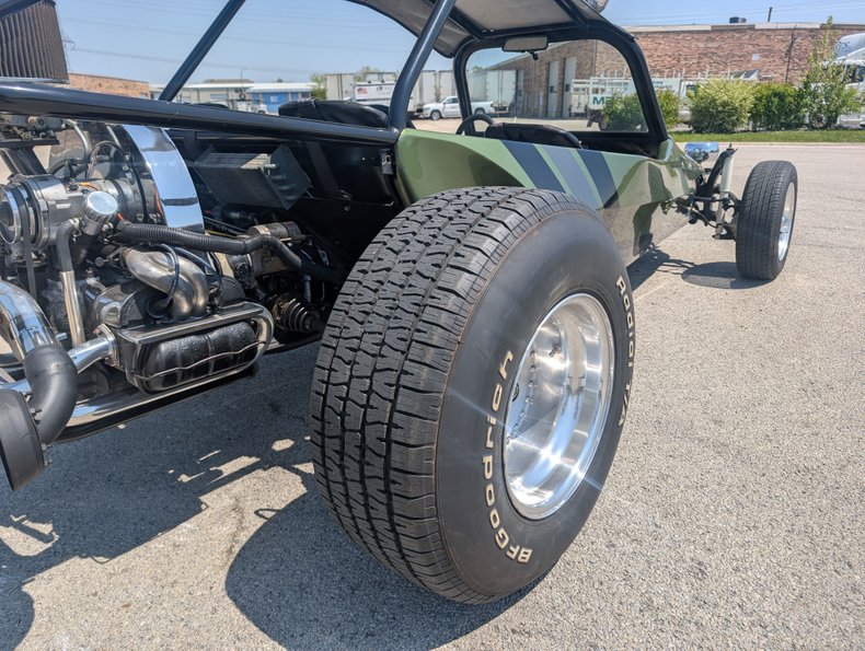 Volkswagen-Dune-buggy-1987-Dark-Green-Black-38