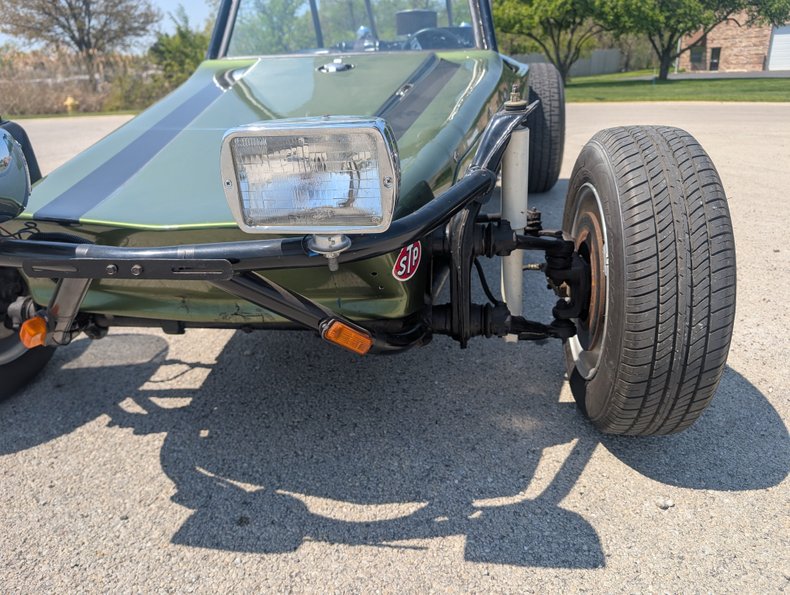 Volkswagen-Dune-buggy-1987-Dark-Green-Black-45