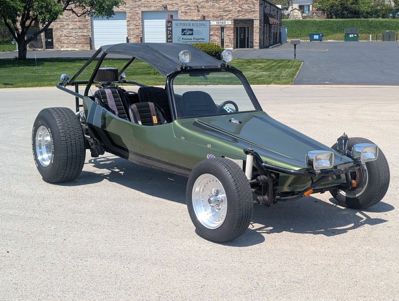 Volkswagen-Dune-buggy-1987-Dark-Green-Black-8