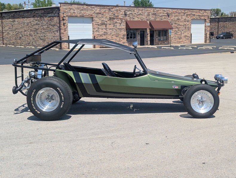 Volkswagen-Dune-buggy-1987-Dark-Green-Black-9