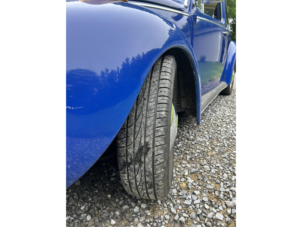 Volkswagen-Super-beetle-1971-Blue-Off-White-30
