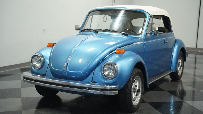 Volkswagen-Super-beetle-1978-Blue-White-24