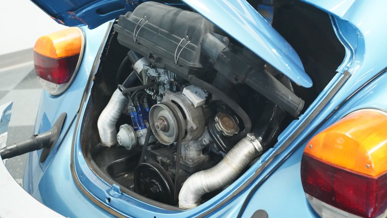 Volkswagen-Super-beetle-1978-Blue-White-34