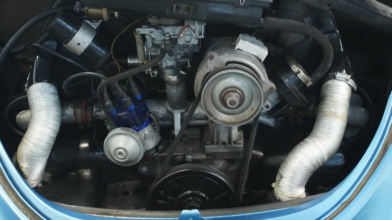 Volkswagen-Super-beetle-1978-Blue-White-35