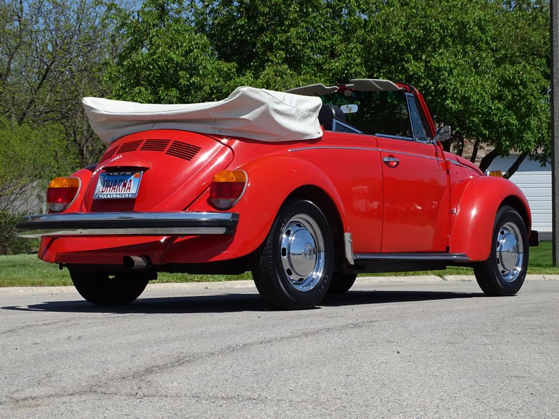 Volkswagen-Super-beetle-1979-Red-Orange-Black-32