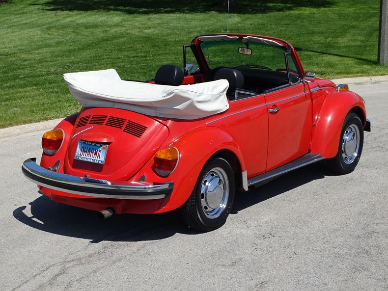 Volkswagen-Super-beetle-1979-Red-Orange-Black-33