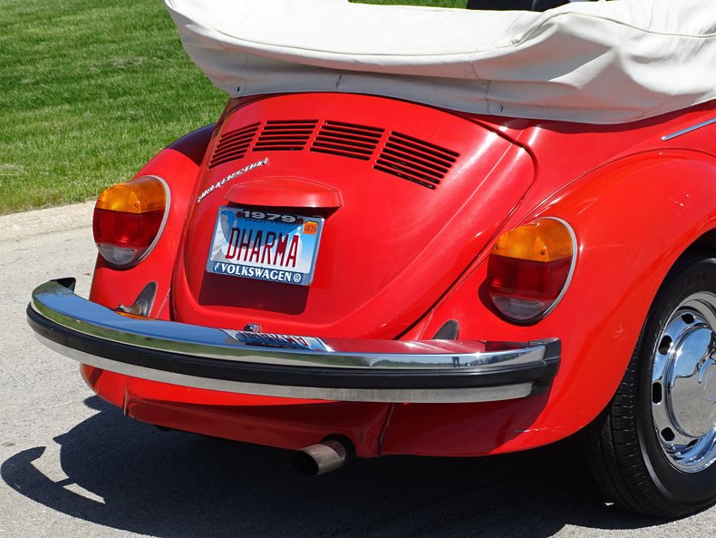 Volkswagen-Super-beetle-1979-Red-Orange-Black-34