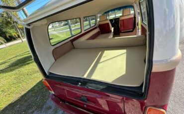 Volkswagen-Transporter-1979-Burgundy-Tan-28