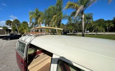 Volkswagen-Transporter-1979-Burgundy-Tan-29