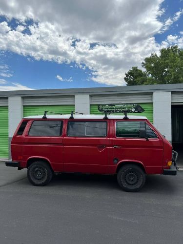 Volkswagen-Vanagon-1984-Red-1