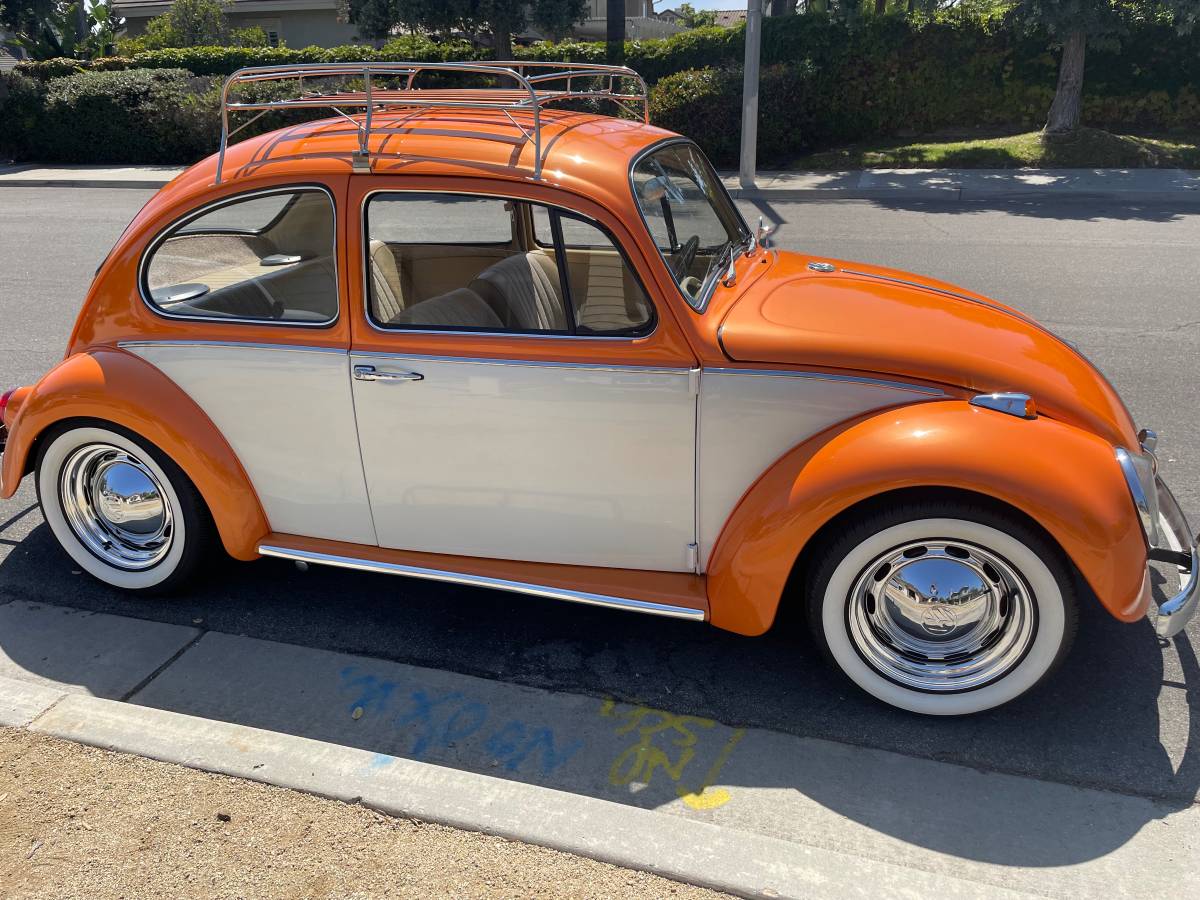 Volkswagen-Vw-bug-1966-orange