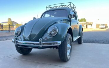 Volkswagen-bug-1957-green-1