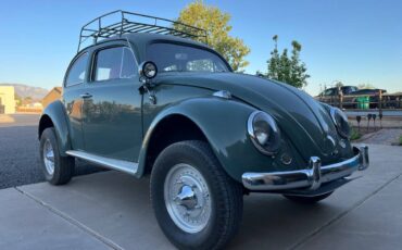 Volkswagen-bug-1957-green