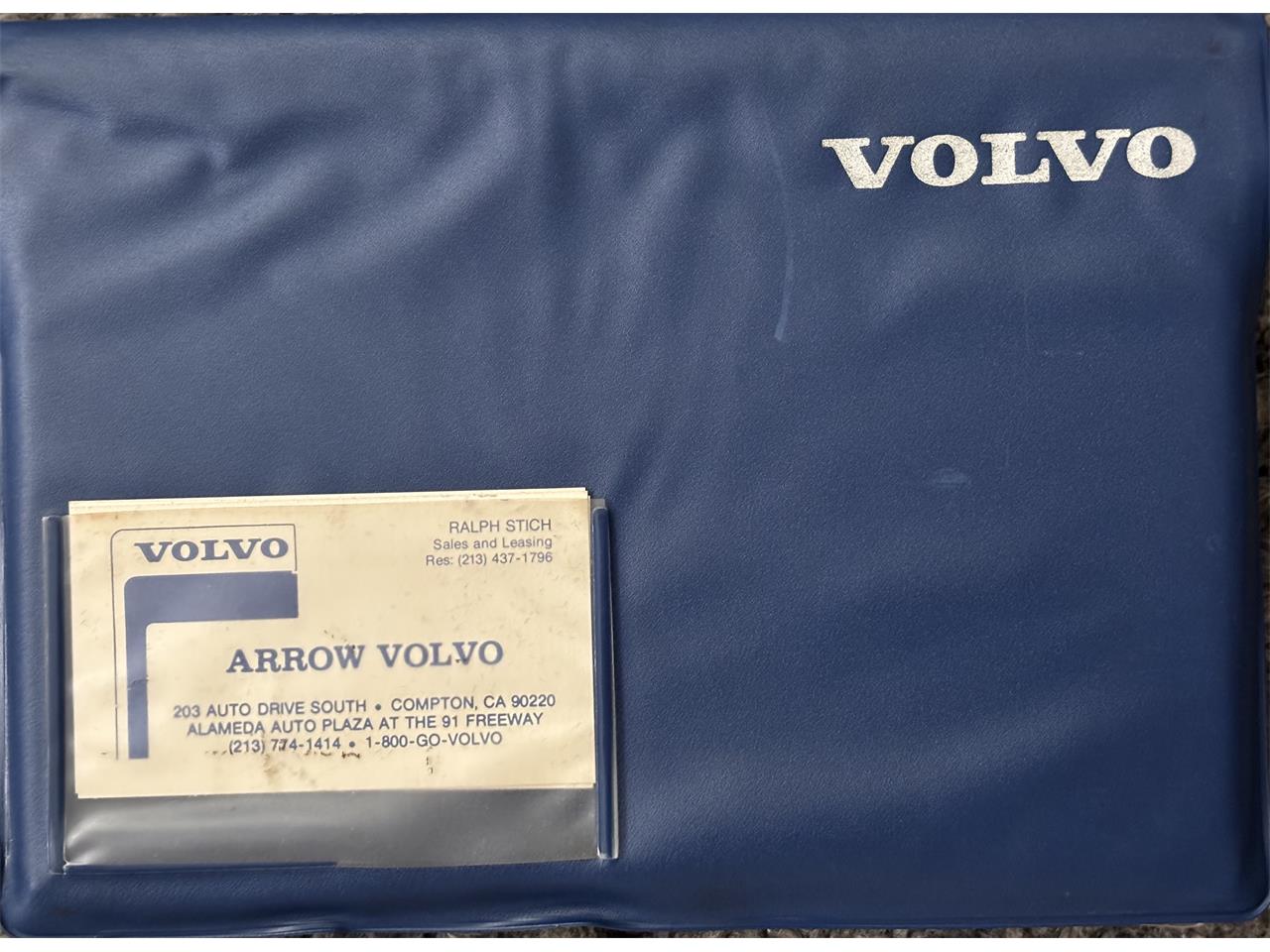 Volvo-240-1988-White-Tan-13