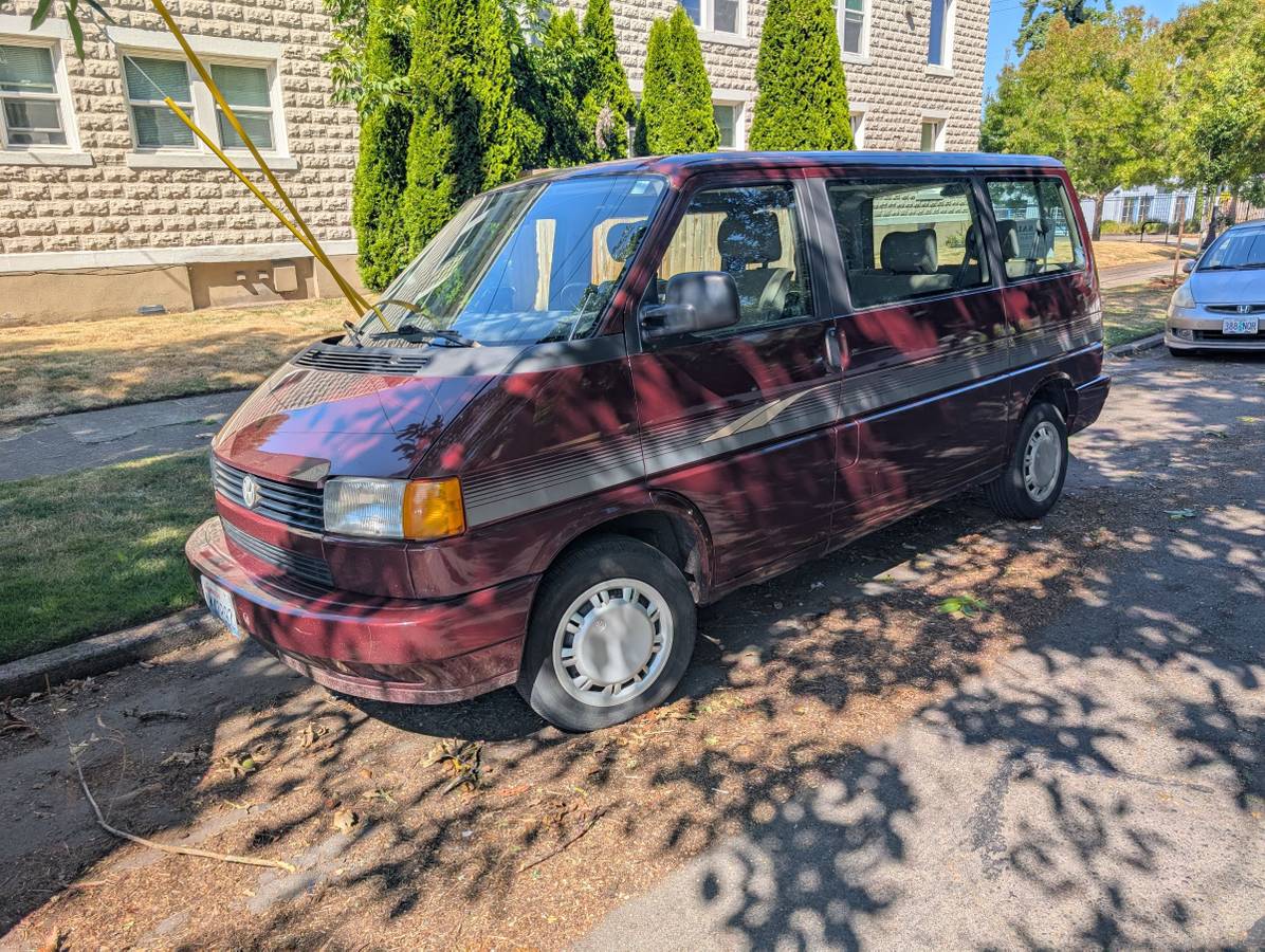 Vw-eurovan-gl-1993-red-1